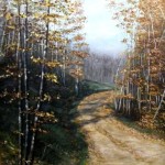 Lexington Country Road Landscape Oil Painting